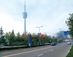 渭南市水厂路道路