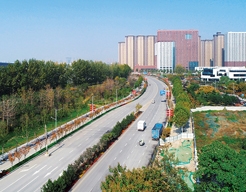 渭南市高新技术产业开发区工程-云水一路道路