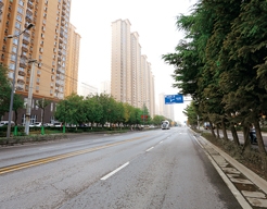 渭南市高新技术产业开发区工程-上林苑一路道路
