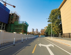渭南高新产业开发区创客空间东侧规划路